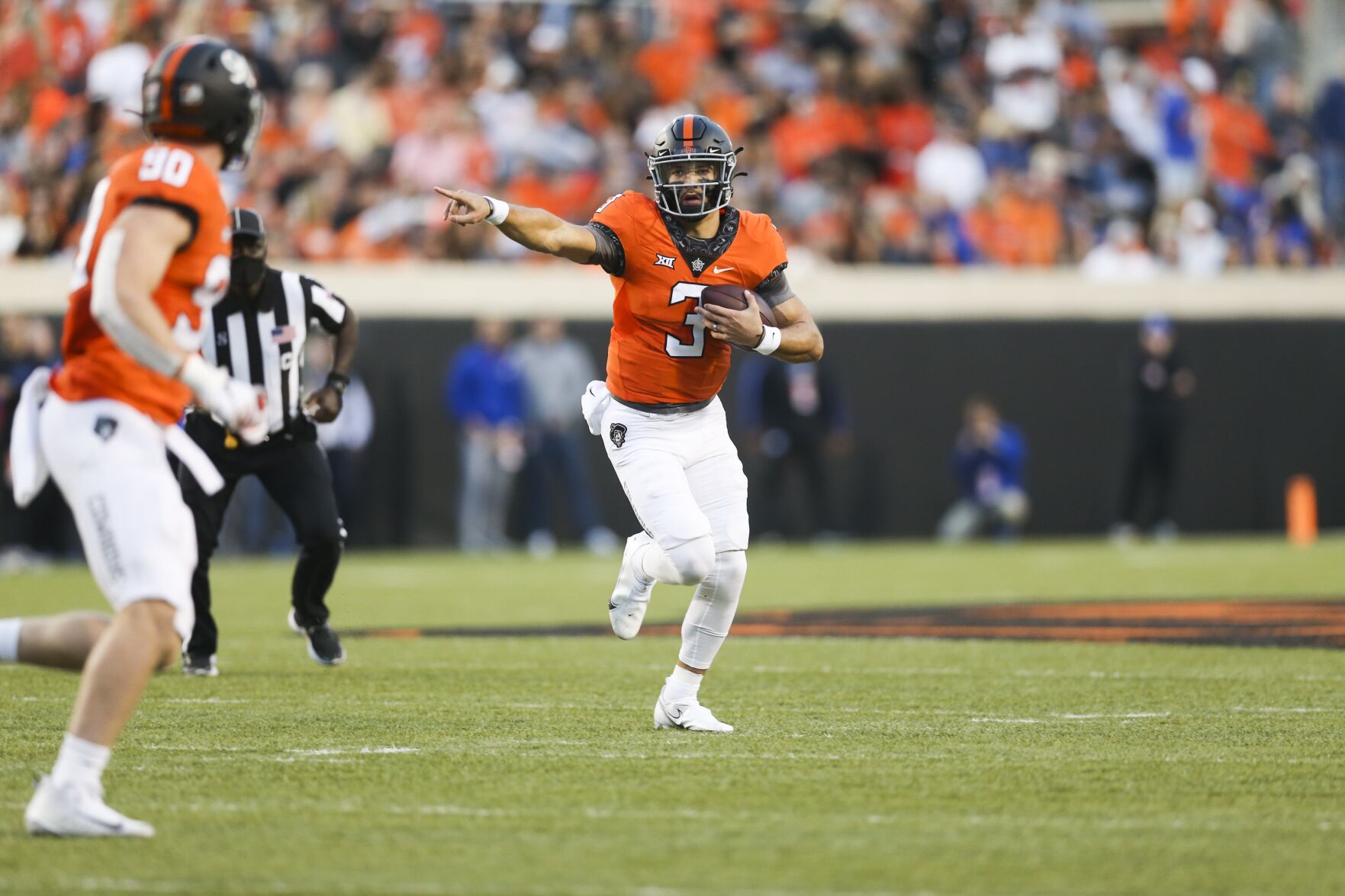 Oct. 30: OSU 55, Kansas 3